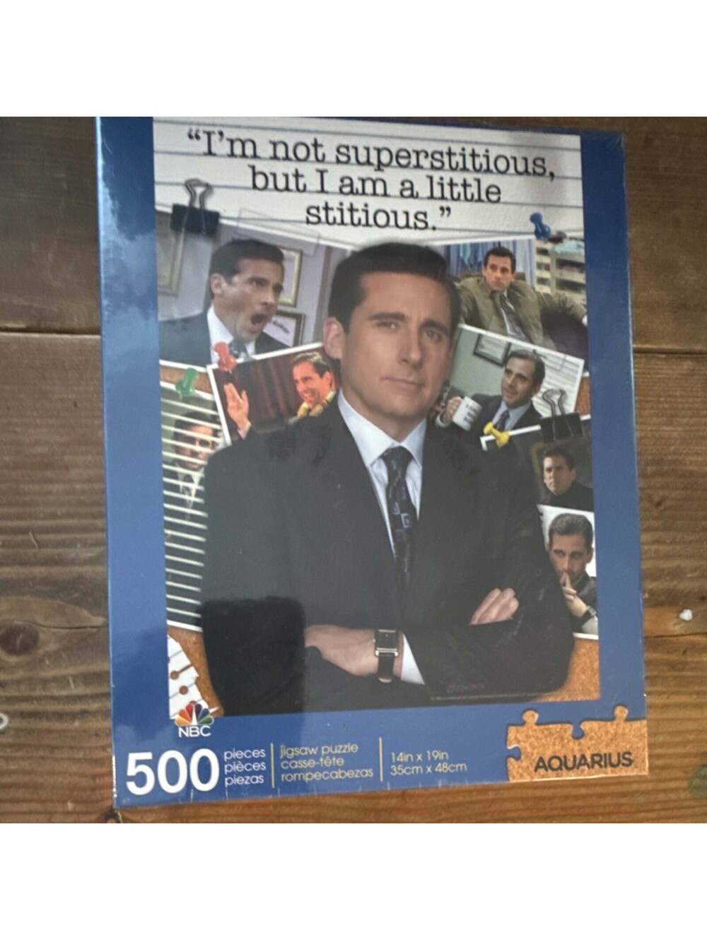 Aquarius The Office 500 Piece Interlocking Jigsaw Puzzle Movie & TV Multicolor